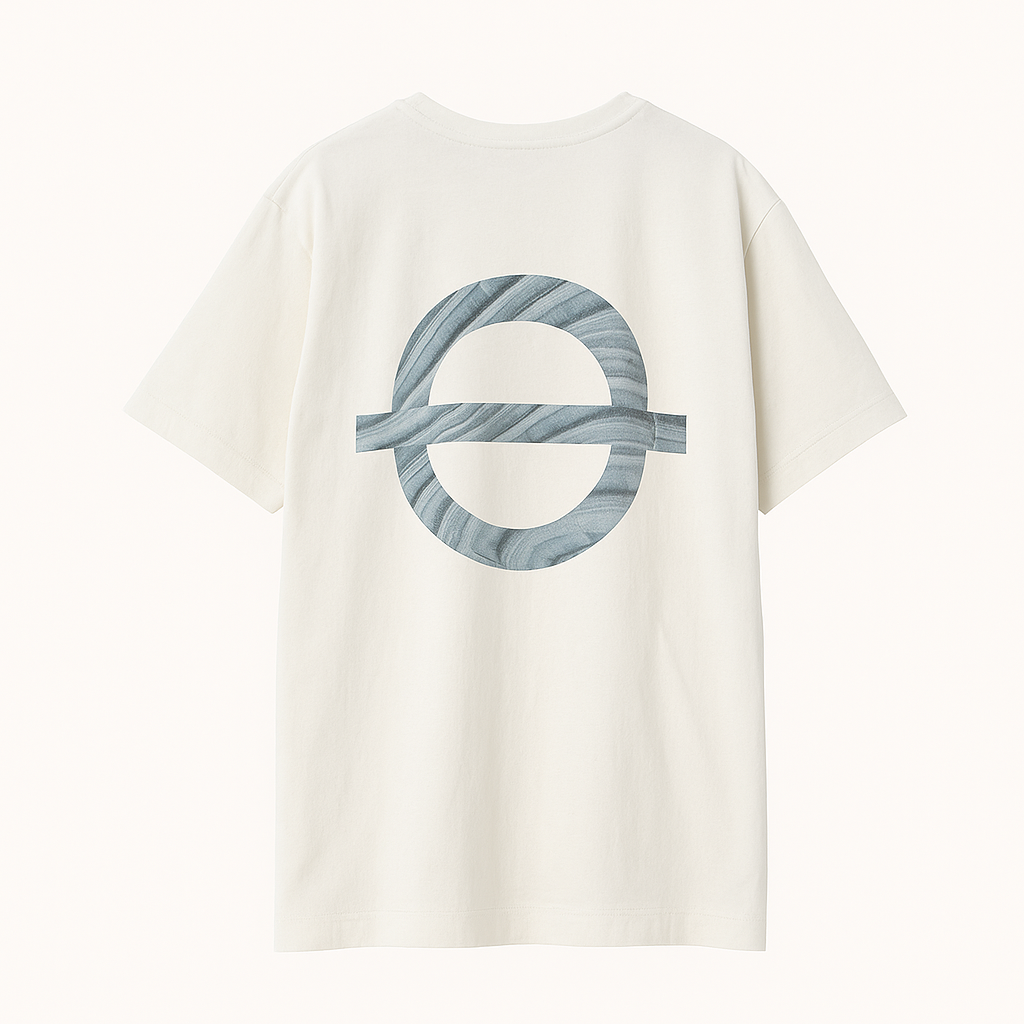 pølaroit shirt in white